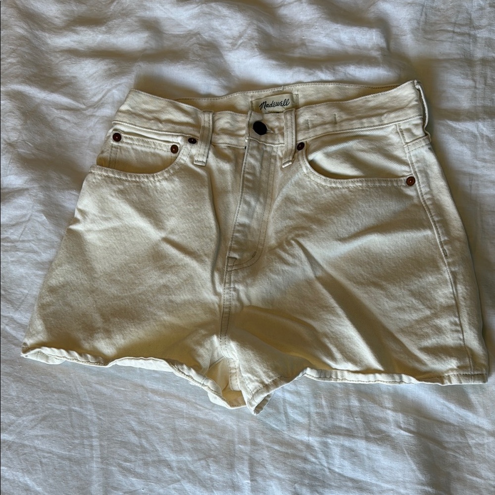 Madewell Mom Jean Shorts